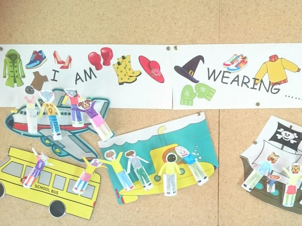 Anglais école Notre Dame des Charmilles dessins